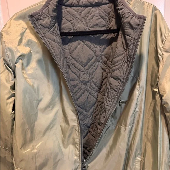 Fabletics Men's Quilted Jacket - Green - Picture 4 of 5